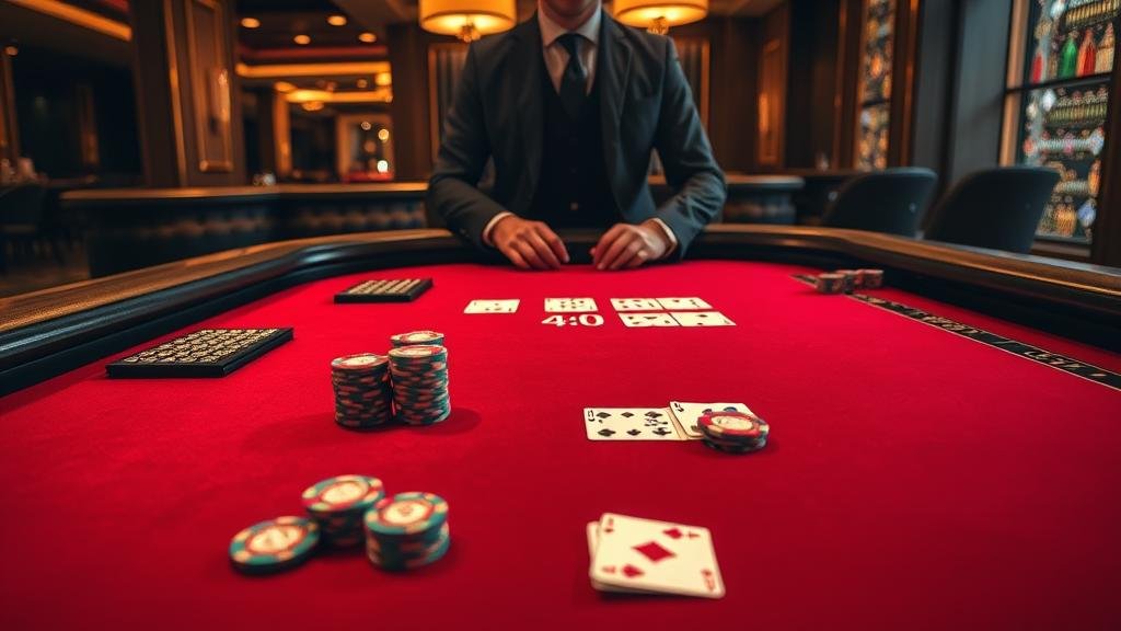 การแจกไพ่บาคาร่า