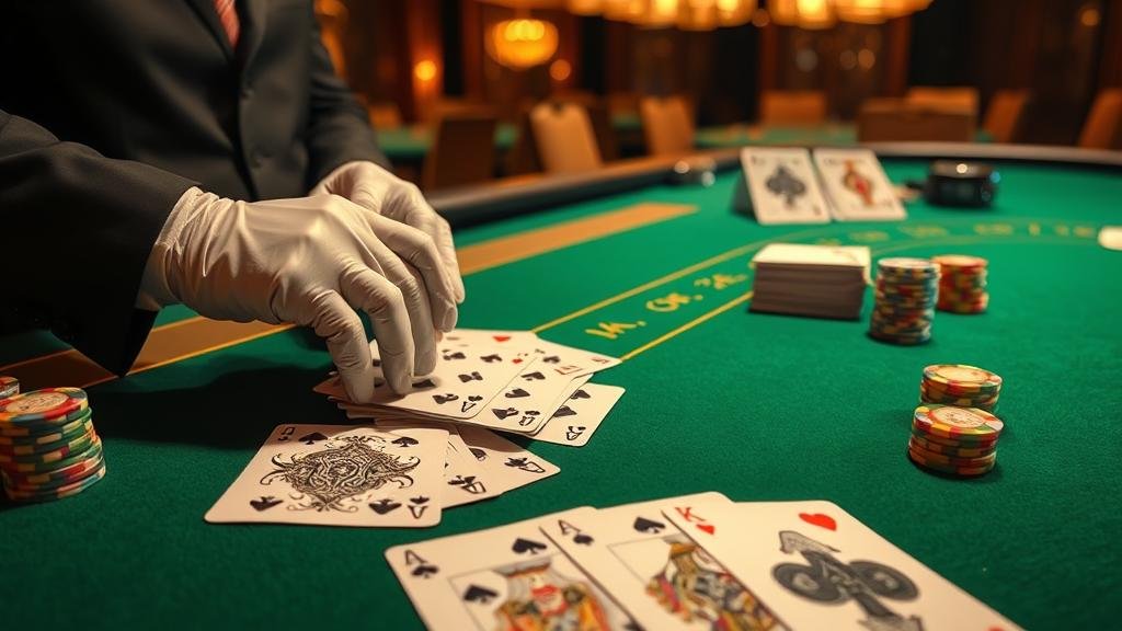 หน้าจอเกมบาคาร่า AE ที่มีการตั้งค่ากระชับ