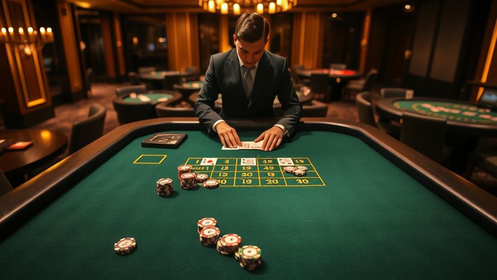 ตารางแสดงผลการออกไพ่บาคาร่า