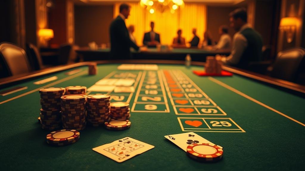 ตารางแสดงกลยุทธ์การเดินเงินบาคาร่า