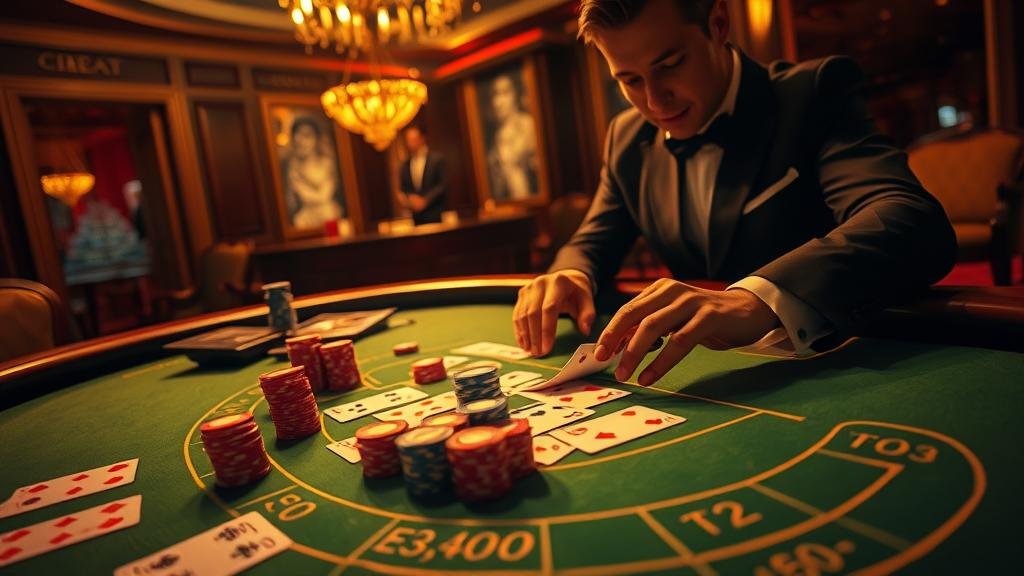 อินโฟกราฟิกแสดงเค้าไพ่บาคาร่า EBet