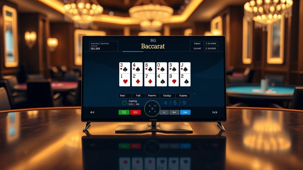 ดีลเลอร์สาวสวยในเกมบาคาร่า AE Sexy