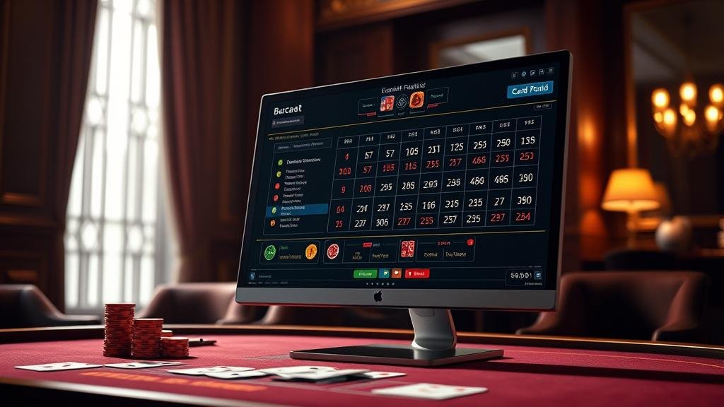 แผนภาพแสดงเทคนิคการเดินเงินบาคาร่า 1-3-2-4 และ Martingale