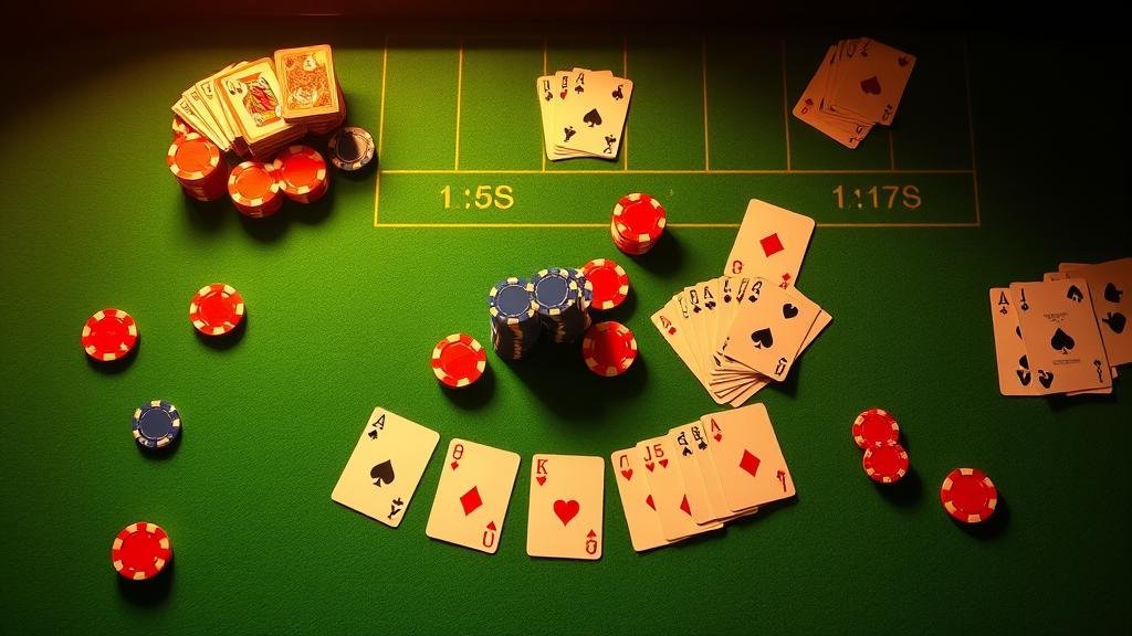 หน้าจอโทรศัพท์มือถือแสดงเกมบาคาร่าสด