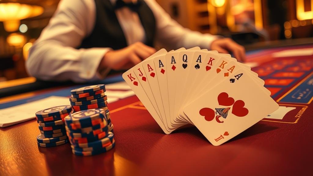 ตัวอย่างเค้าไพ่บาคาร่า