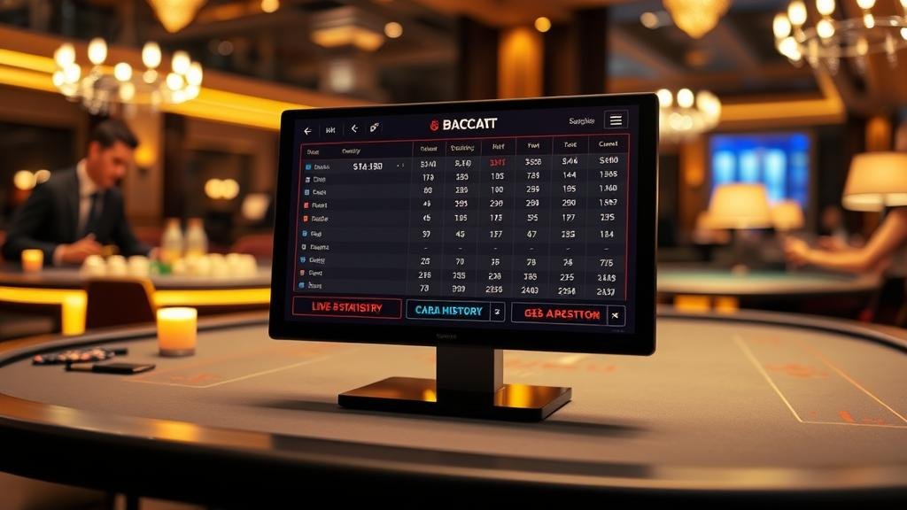 การอ่านตารางไพ่บาคาร่าบนมือถือ