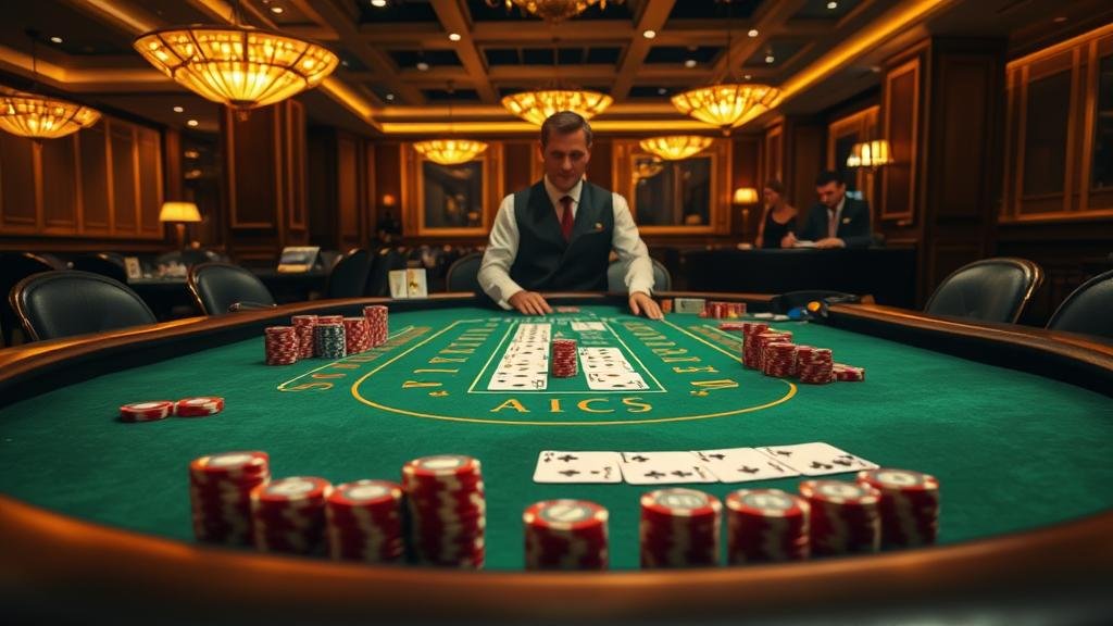 ดีลเลอร์สาวสวยในห้อง Sexy Baccarat