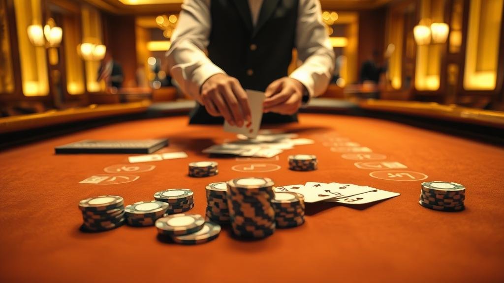 ภาพมือถือชิปคาสิโน แสดงถึงการบริหารเงินทุน