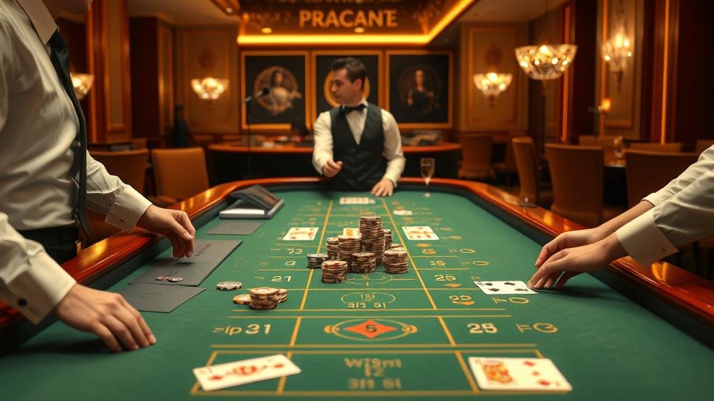 หน้าจอเกมบาคาร่าจากหลากหลายค่าย