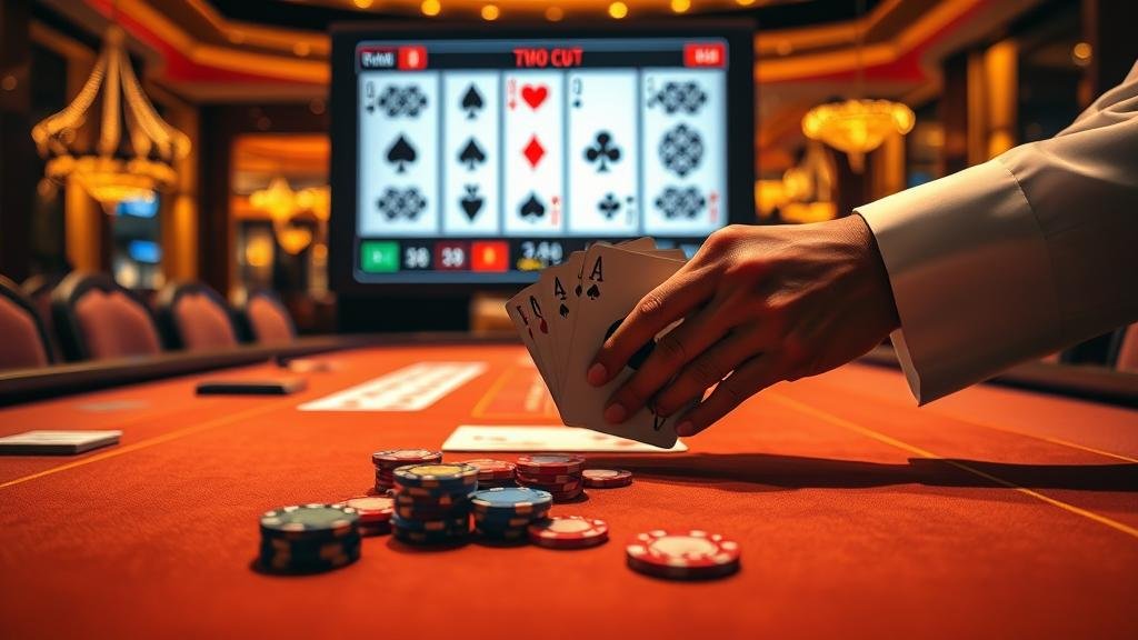 ภาพอธิบายการเดินเงินลาบูแชร์ในบาคาร่า