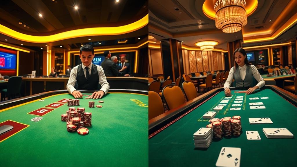 อินโฟกราฟิกแสดงรูปแบบเค้าไพ่บาคาร่า