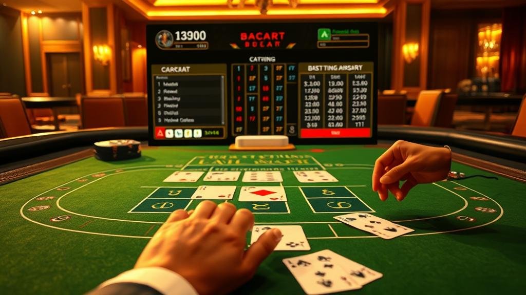 ตัวอย่างเค้าไพ่บาคาร่า