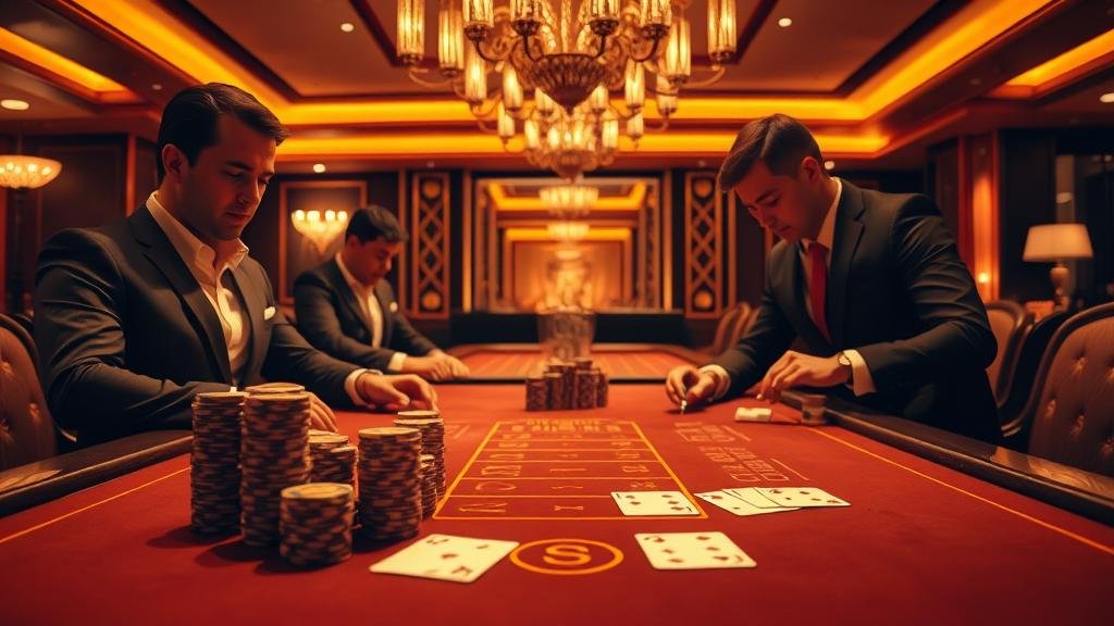 ห้องบาคาร่า SA Gaming ที่มีความเสี่ยงต่ำ