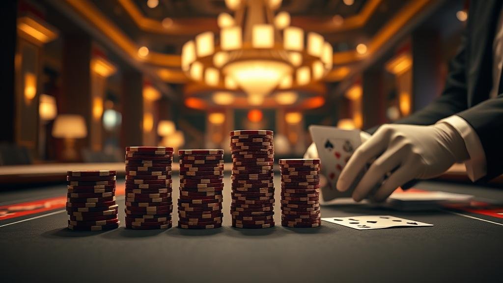 การเดินเงินบาคาร่าแบบบันไดเงินพร้อมการอ่านเค้าไพ่