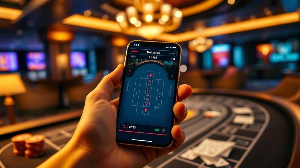 เปรียบเทียบการเล่นบาคาร่าบนเดสก์ท็อปและมือถือ