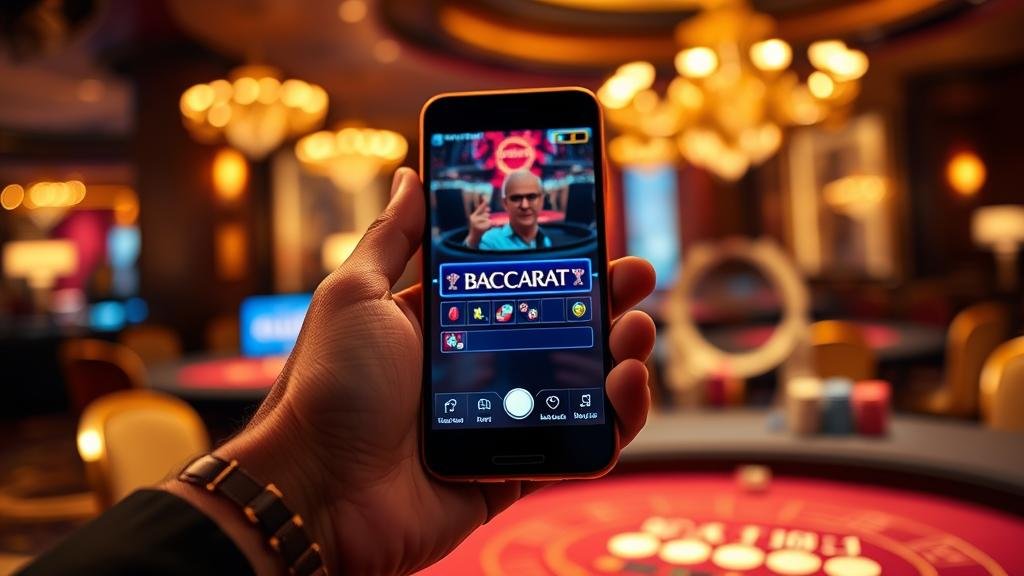 การวิเคราะห์สถิติบาคาร่าบนแท็บเล็ต