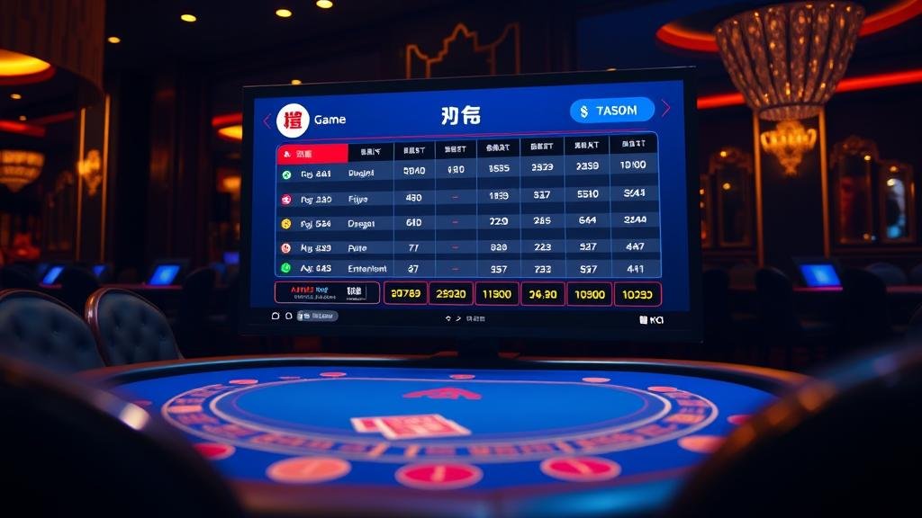 ตารางบาคาร่าพร้อมสถิติเค้าไพ่และอัตราจ่าย