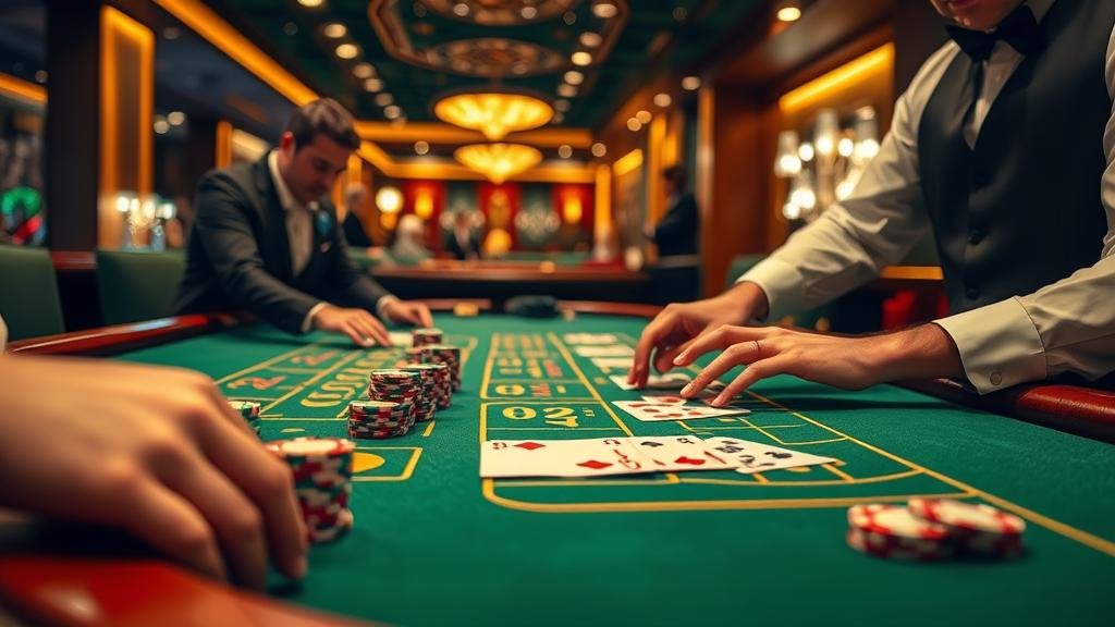 ตัวอย่างเค้าไพ่บาคาร่า: มังกร ปิงปอง ซิกแซก