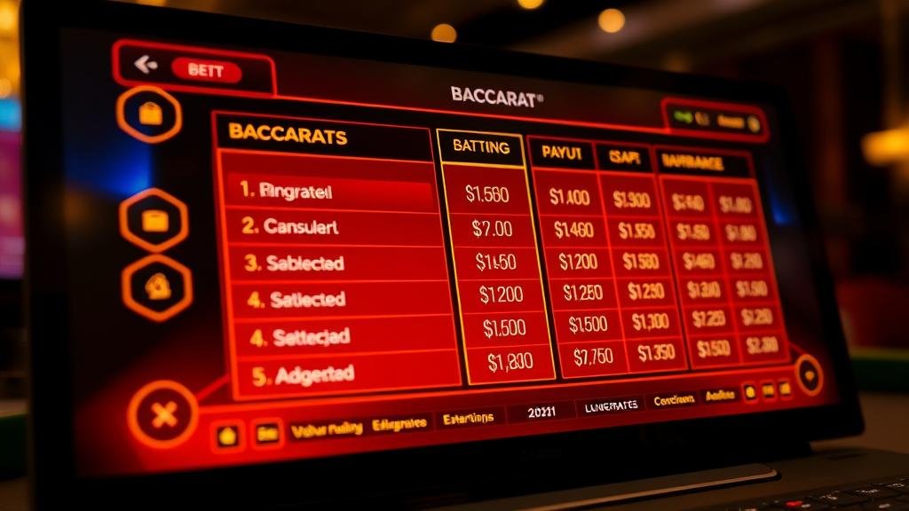 ตัวอย่างเค้าไพ่บาคาร่าที่ใช้ในการวิเคราะห์แนวโน้ม