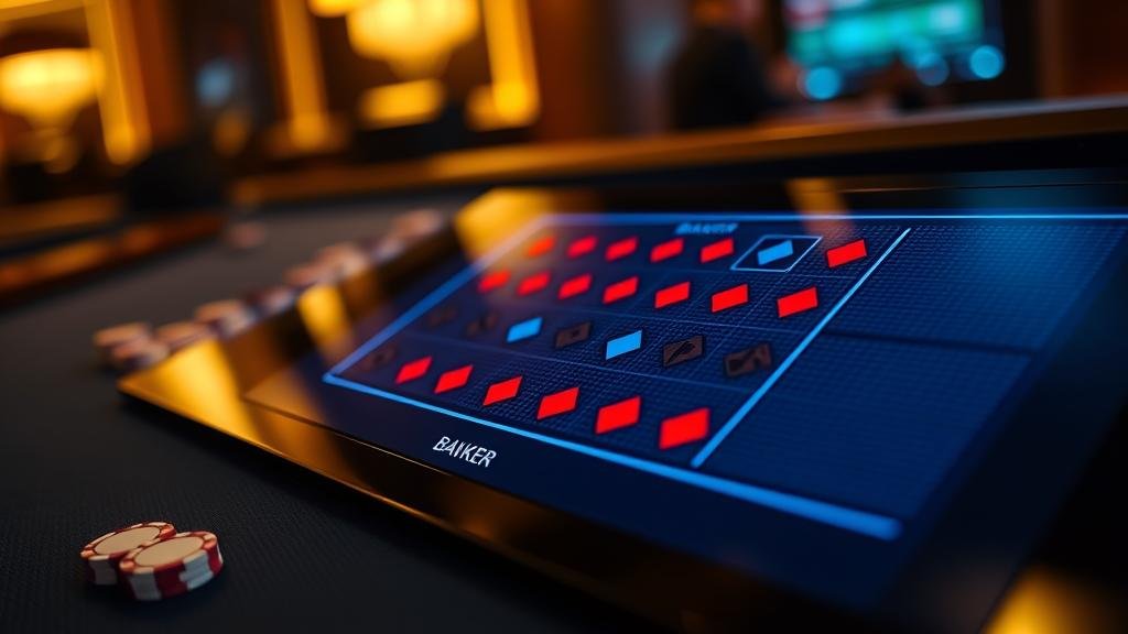 กราฟแสดงเทคนิคการเดินเงินบาคาร่า