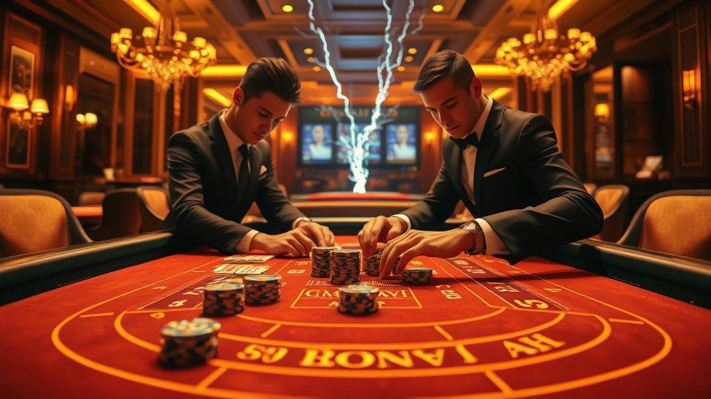 เปรียบเทียบบาคาร่าสายฟ้า WM และ AE