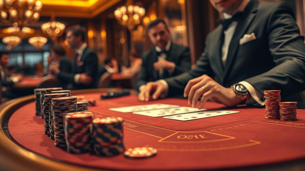 ภาพแสดงรูปแบบไพ่บาคาร่า มังกรยาวและปิงปอง