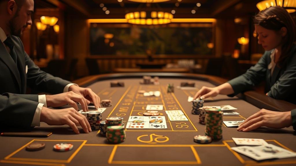 ภาพประกอบสูตรเดินเงินบาคาร่าแบบต่างๆ