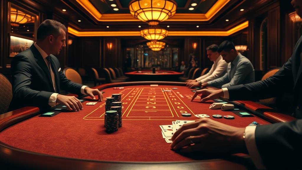 ตารางแสดงรูปแบบเค้าไพ่บาคาร่าต่างๆ