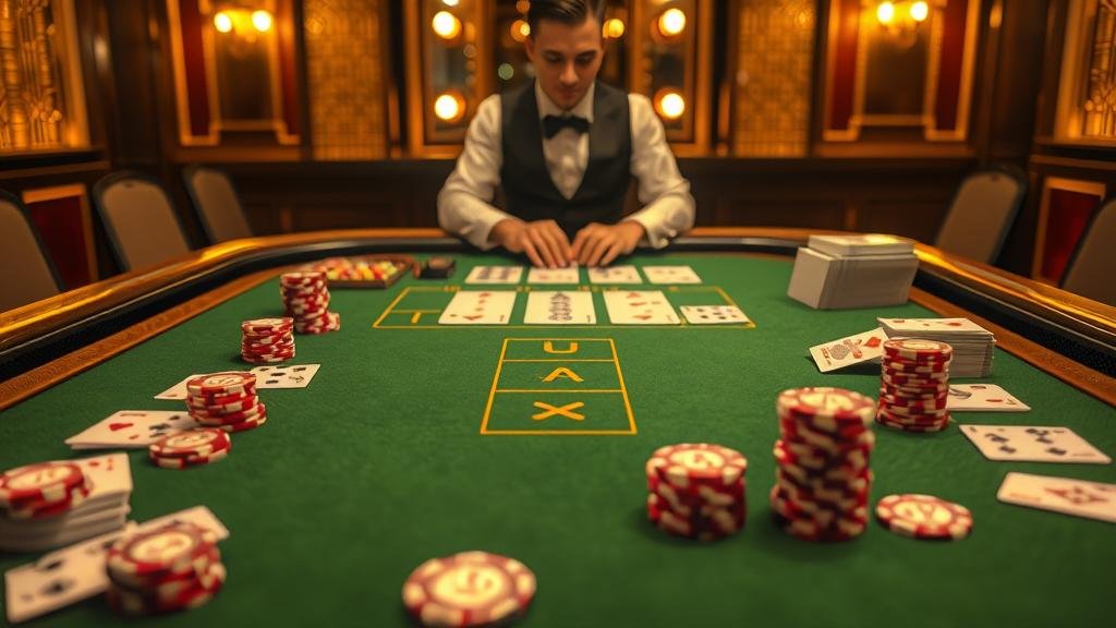 ตัวอย่างเค้าไพ่บาคาร่า