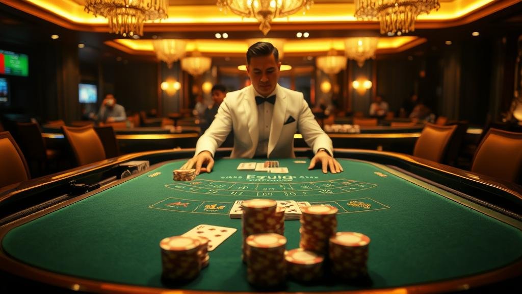 หน้าจอเกมบาคาร่า มินิ