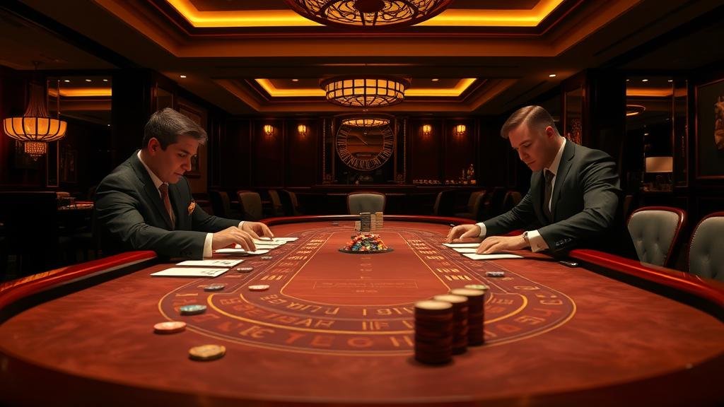 ตารางแสดงรูปแบบเค้าไพ่บาคาร่า