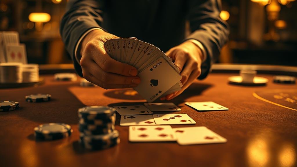 ตัวอย่างเค้าไพ่บาคาร่า