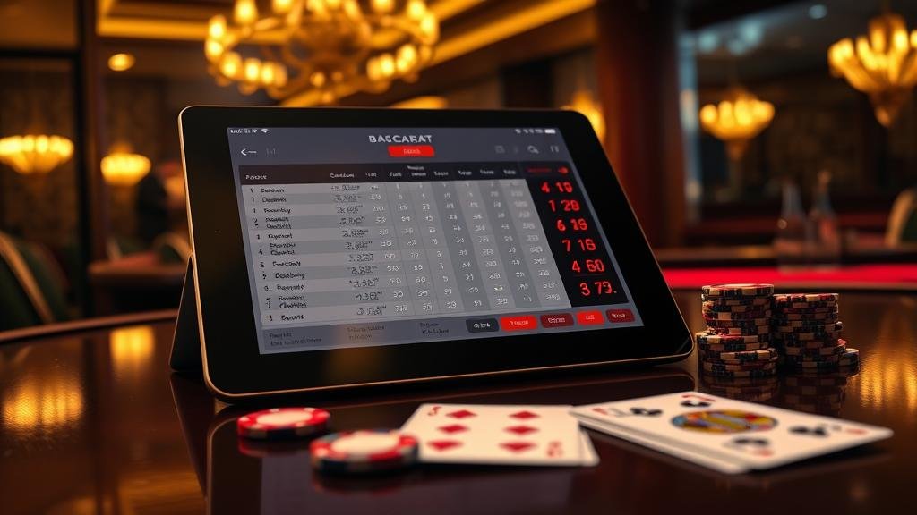 การบันทึกผลและวิเคราะห์กำไรขาดทุนบาคาร่า