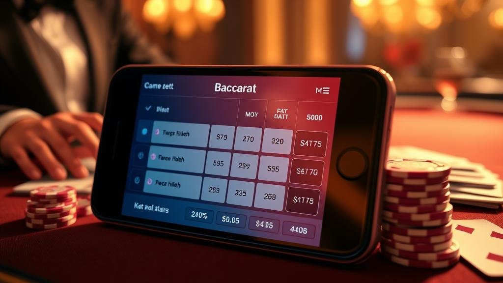 การวางเดิมพันสปีดบน บาคาร่า iOS