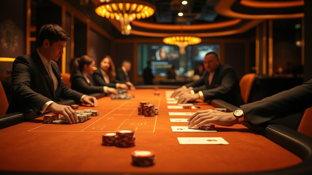 เปรียบเทียบห้องบาคาร่า ภาพสวย และห้องแดง