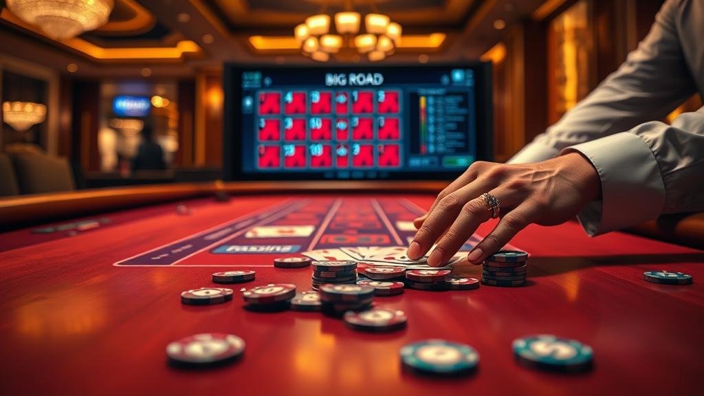 ตารางแสดงเค้าไพ่บาคาร่ามังกรยาว (Dragon Road)