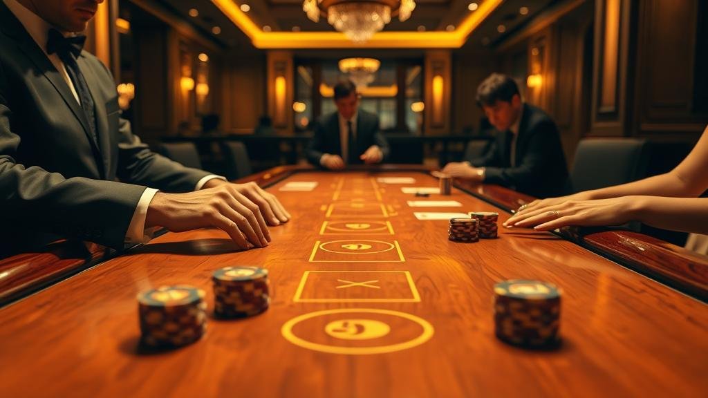 โต๊ะบาคาร่าสดจาก SA Gaming