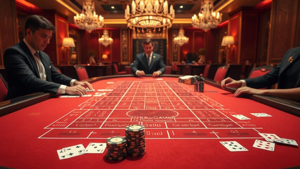 โต๊ะบาคาร่าไร้ค่าคอมและรูปแบบปิงปองยาว