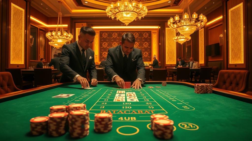 การตั้งเป้ากำไรบาคาร่าบนแท็บเล็ต