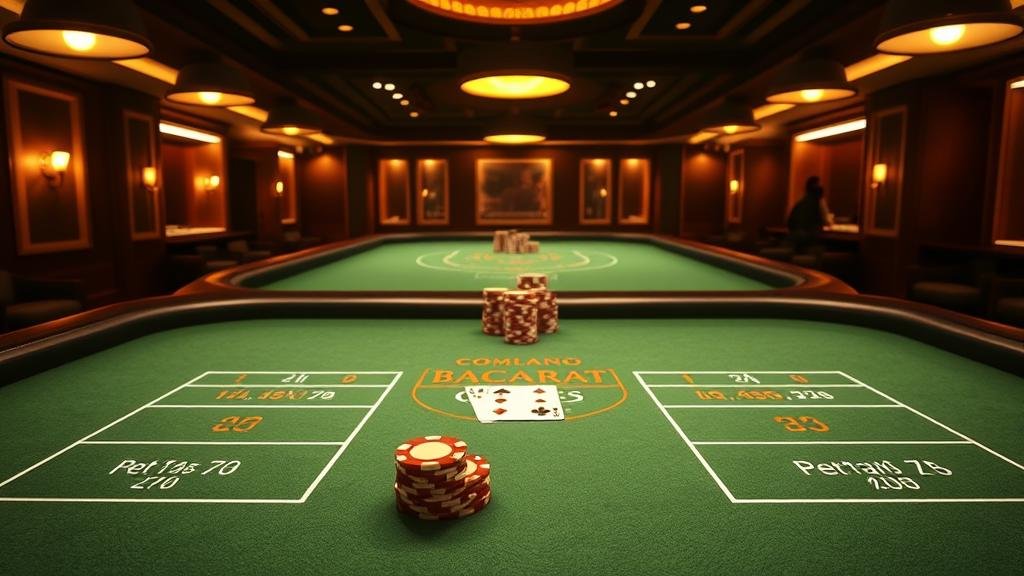 เปรียบเทียบอินเทอร์เฟซบาคาร่าจาก Allbet และ Evolution