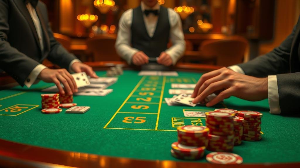 ตัวอย่างเค้าไพ่บาคาร่าที่นิยม