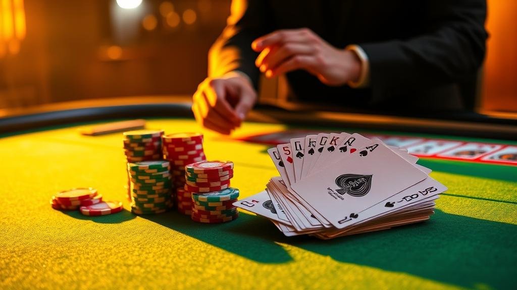 เค้าไพ่บาคาร่ารูปแบบต่างๆ บนหน้าจอแท็บเล็ต