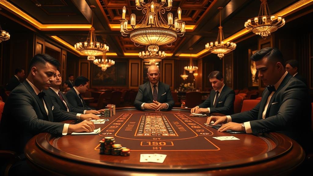 หน้าจอแสดงเค้าไพ่บาคาร่า