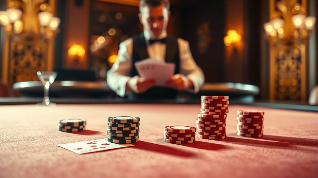 หน้าจอแสดงเปอร์เซ็นต์และสถิติห้องบาคาร่า