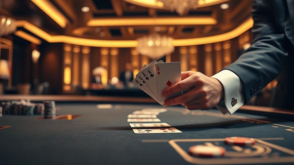 ตัวอย่างการแสดงผลเค้าไพ่บาคาร่า ถนนใหญ่และถนนลูกปัด