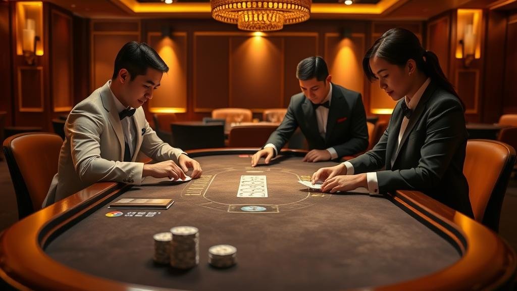 เปรียบเทียบบรรยากาศห้องบาคาร่าจากค่ายต่างๆ