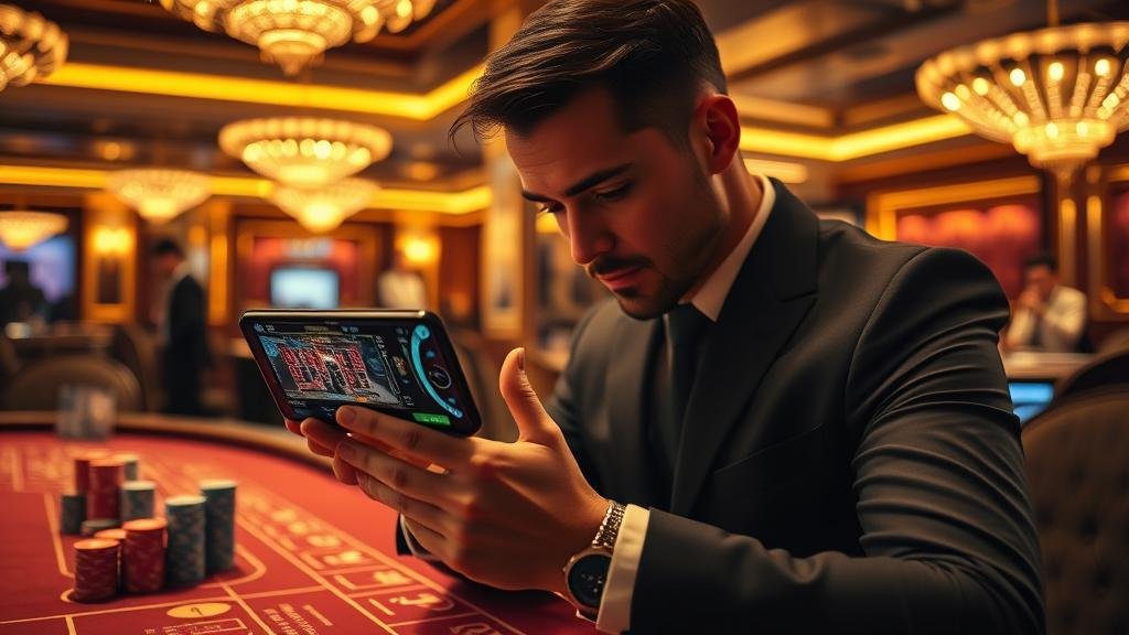 หน้าจอแสดงผลบาคาร่าบนมือถือ