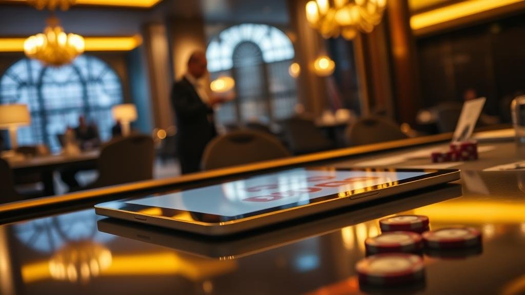 การตั้งเป้าหมายกำไรบนแท็บเล็ต