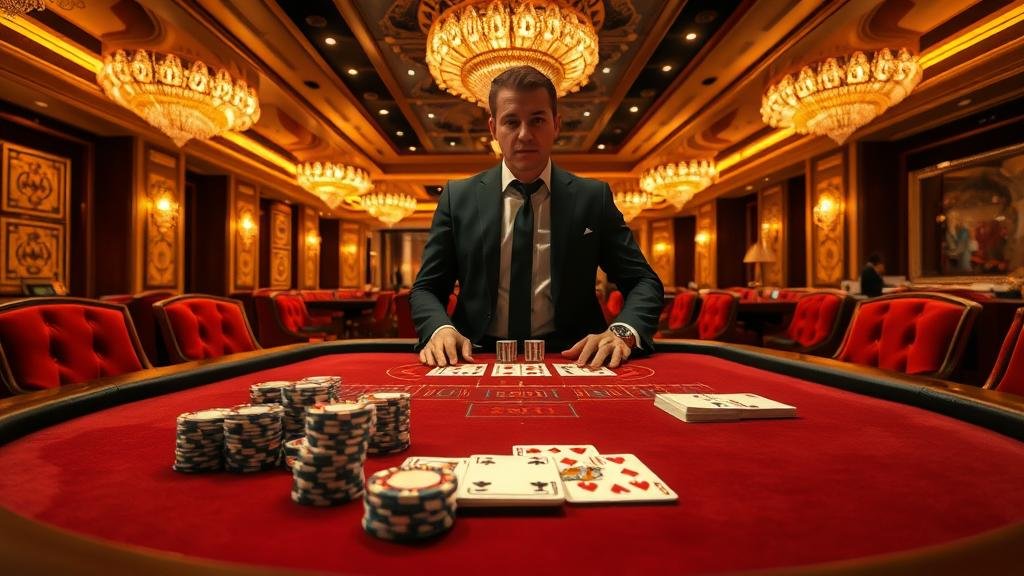 หน้าจอแสดงสถิติและอัตราจ่ายบาคาร่า