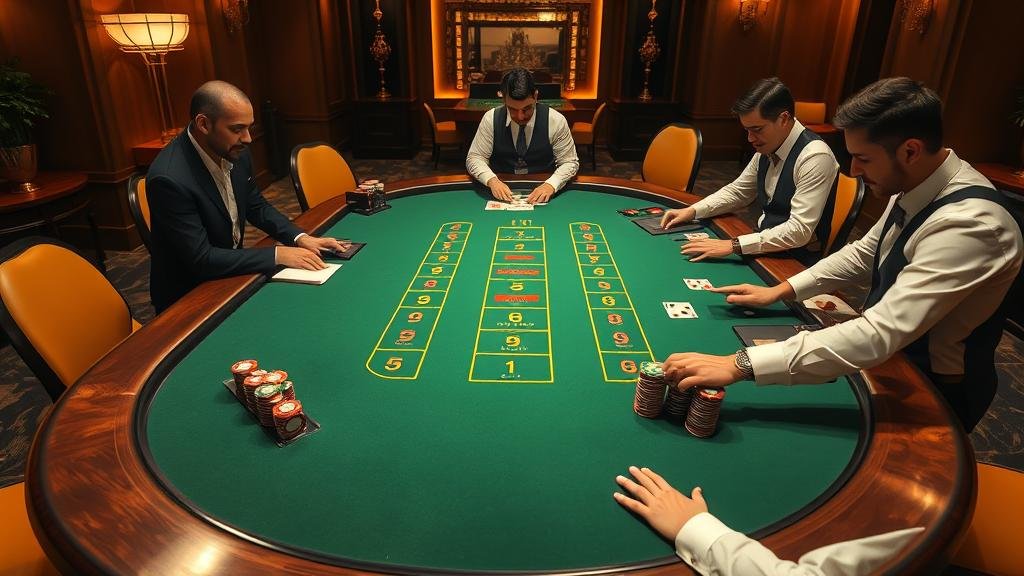 การวางเดิมพันในห้องบาคาร่าสดอย่างมืออาชีพ